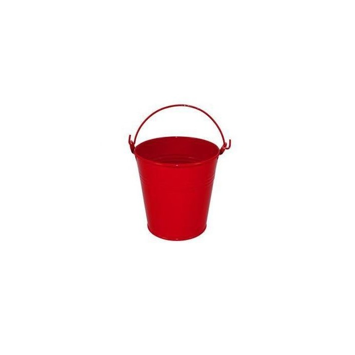 SECCHIO LATTA PICCOLO RED 10CM